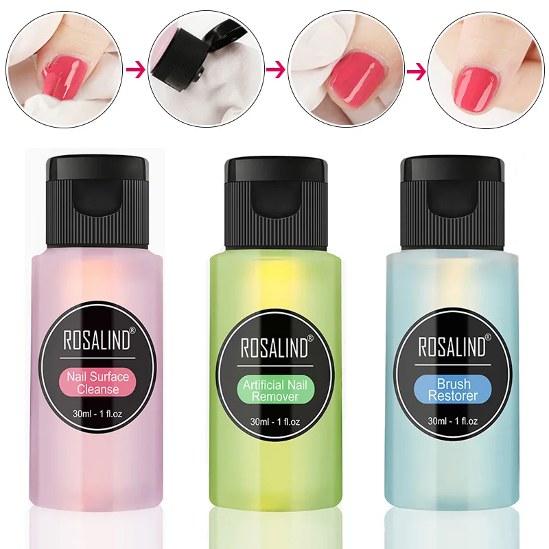 1 бутылка 30 мл гель отмачиваемый отмачиватель обезжириватель жидкость для