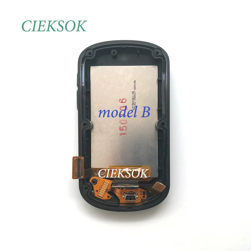 model B used ЖК-экран с сенсорным дигитайзером и рамкой для Garmin OREGON 600 ЖК-дисплей ручной счетчик скорости велосипеда gps Ремонт экрана - Цвет: model B used