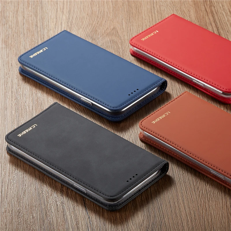 Coque S10Plus S10E Phone Accessories Couple Simple Fashion Flip Wallet Leather Case For Samsung Galaxy S10 Plus Card Cover | Мобильные