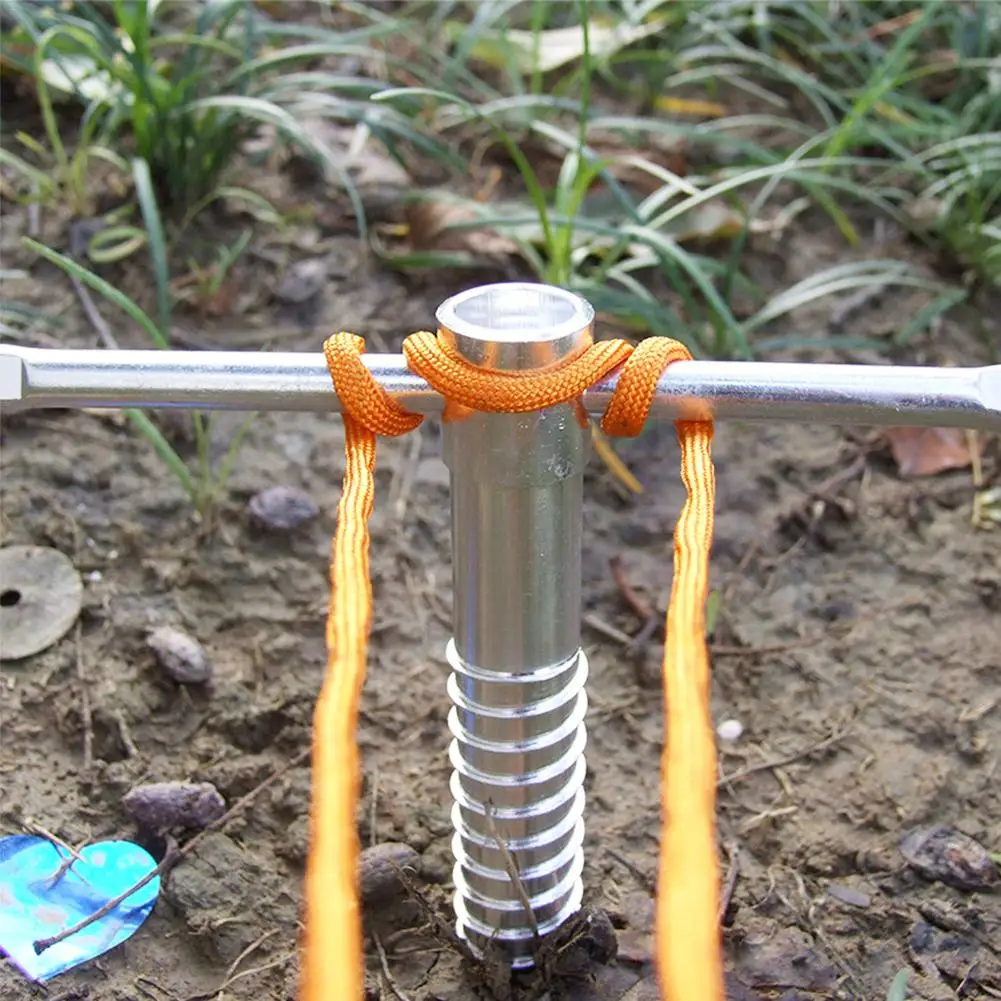 Многоцелевой зимний ледяной рыболовный инструмент из нержавеющей стали