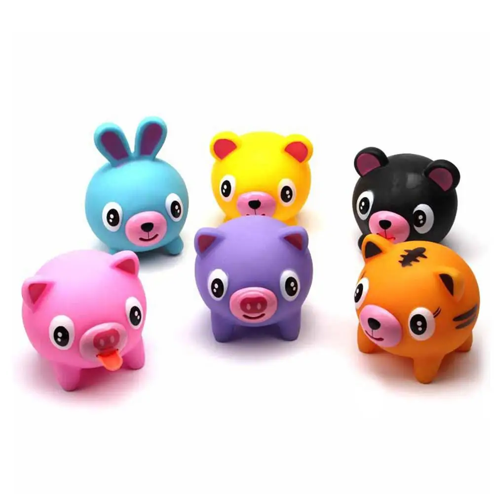 

Squeeze Toy Screaming Stress Reliever Animal Toy Squeaking Sound Decompression Animal Doll Toy With Tongue Stress Reliever Toys