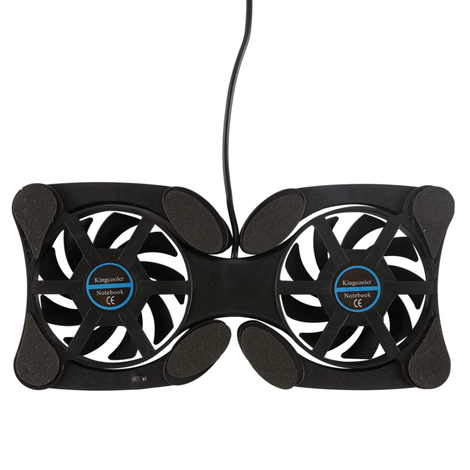 Складная охлаждающая подставка для ноутбука с USB тихие вентиляторы 2 шт. мини