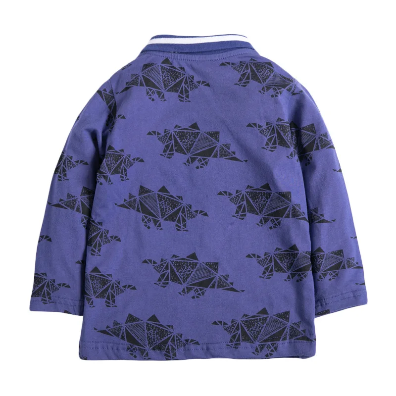 Детская осенняя рубашка для маленьких мальчиков Европейская и американская