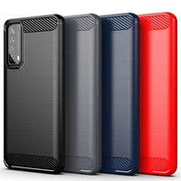 for cover huawei y7a case for huawei y7a coque protective shockproof silicone bumper cover for huawei p smart 2021 y7a fundas