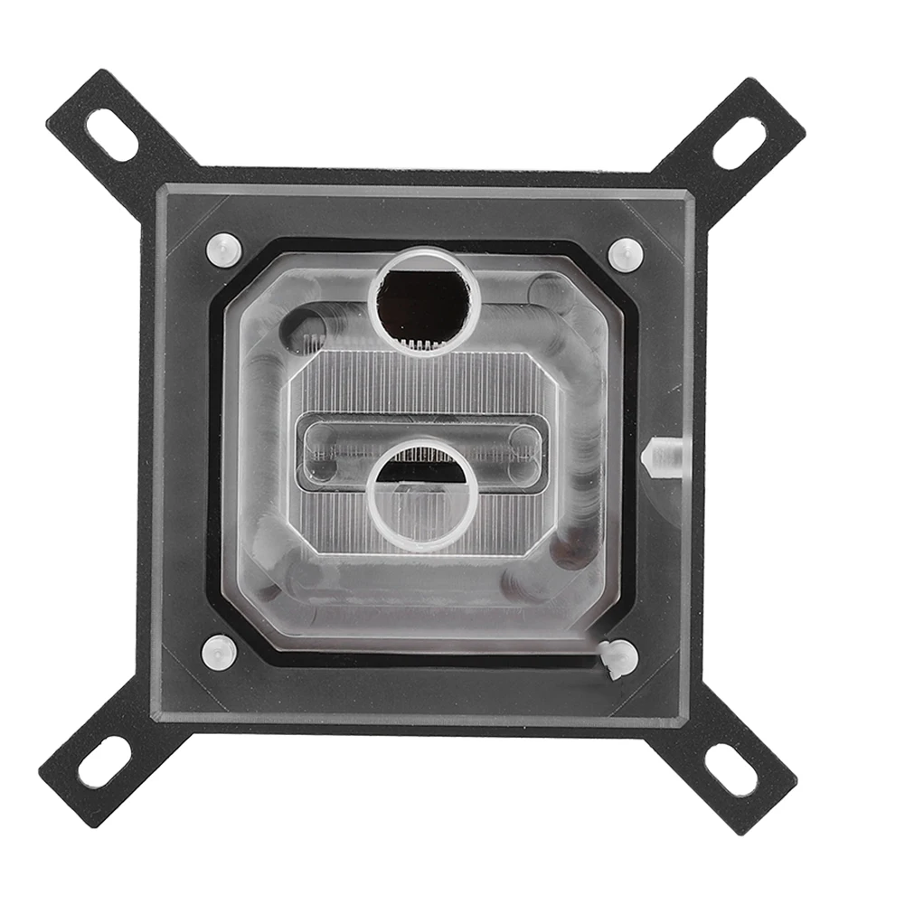 Блок водяного охлаждения ЦП жидкостный блок акриловая панель с 0 5 мм микро водной