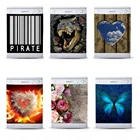 3D Самоклеящиеся наклейки для посудомоечной машины, настенные наклейки, детское искусство, крышка холодильника, кухонные аксессуары, Декор для дома и гостиной