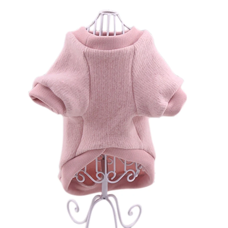 Зимняя одежда для кошек вязаный свитер щенка котенка теплая милое пальто собак
