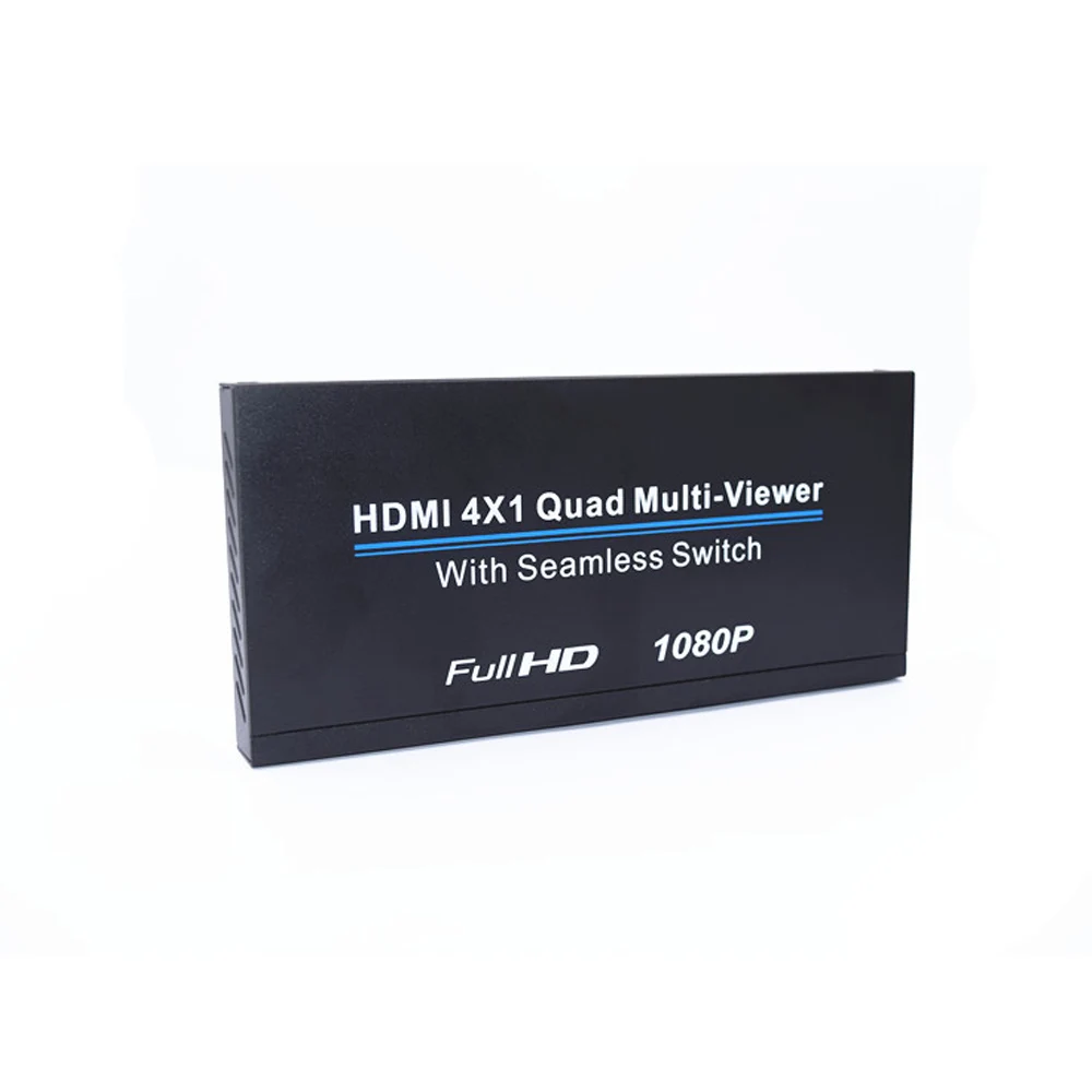 Full HD 1080P 4x1 мультипросмотр четырехъядерный HDMI совместимый ТВ видео конвертер 4