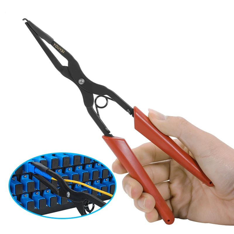 

FTTH TOOL YYS-335 Fiber Optic Connector Plug And Clamp Pull Tool Fiber Optic Room Tools Free Shipping