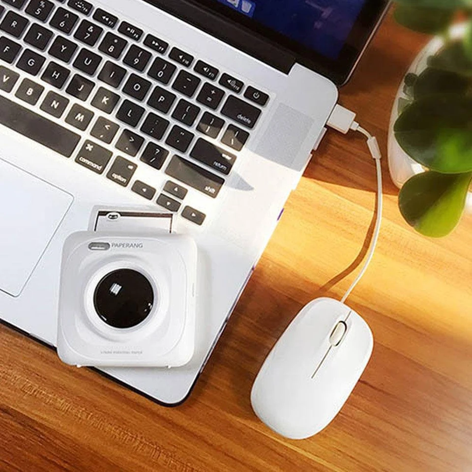 PAPERANG P1 портативный Bluetooth 4,0 принтер термальный фото телефон Беспроводное подключение мини карманные принтеры для iOS Android Windows