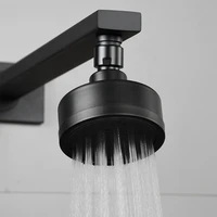 stainless steel water pipe decorative cover shower accessories blacksilver bathroom faucet fixing kit for shower mixer