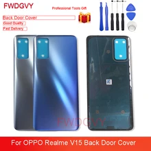 NEW For OPPO Realme V15 Back Door Cover Rear Battery Housing Mobile Phone Replacement Case Repair Parts