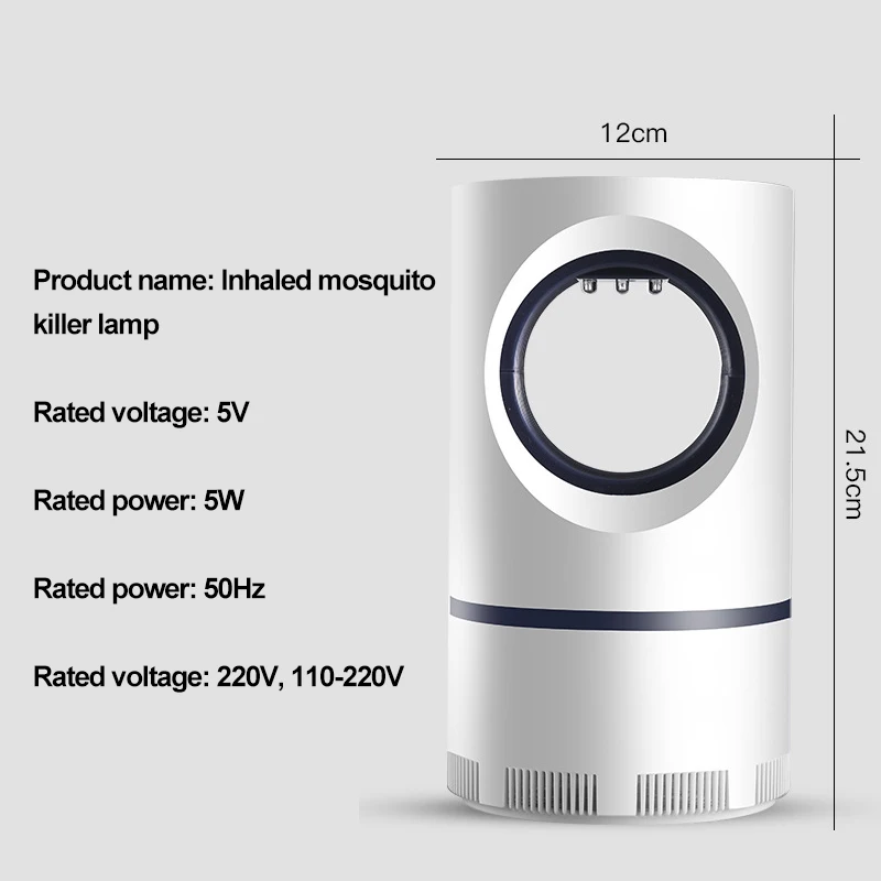 

Led Mosquito Killer Lamp UV Night Light USB Insect Killer Bug Zapper Mosquito Trap Lantern Repellent Lamp Light Killer Home Use