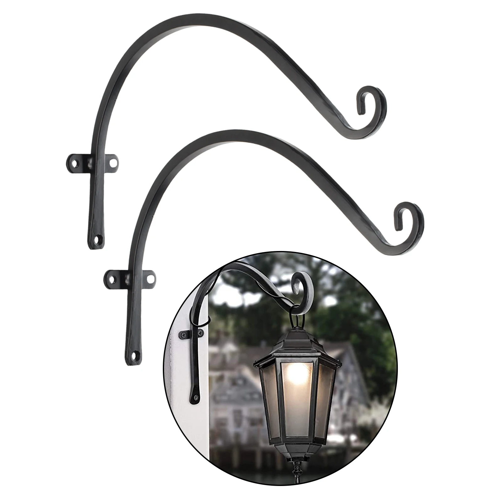 

Bird Feeders er 2pcs Outdoor Plant ing Bracket More Stable and Sturdy ing Plant Bracket