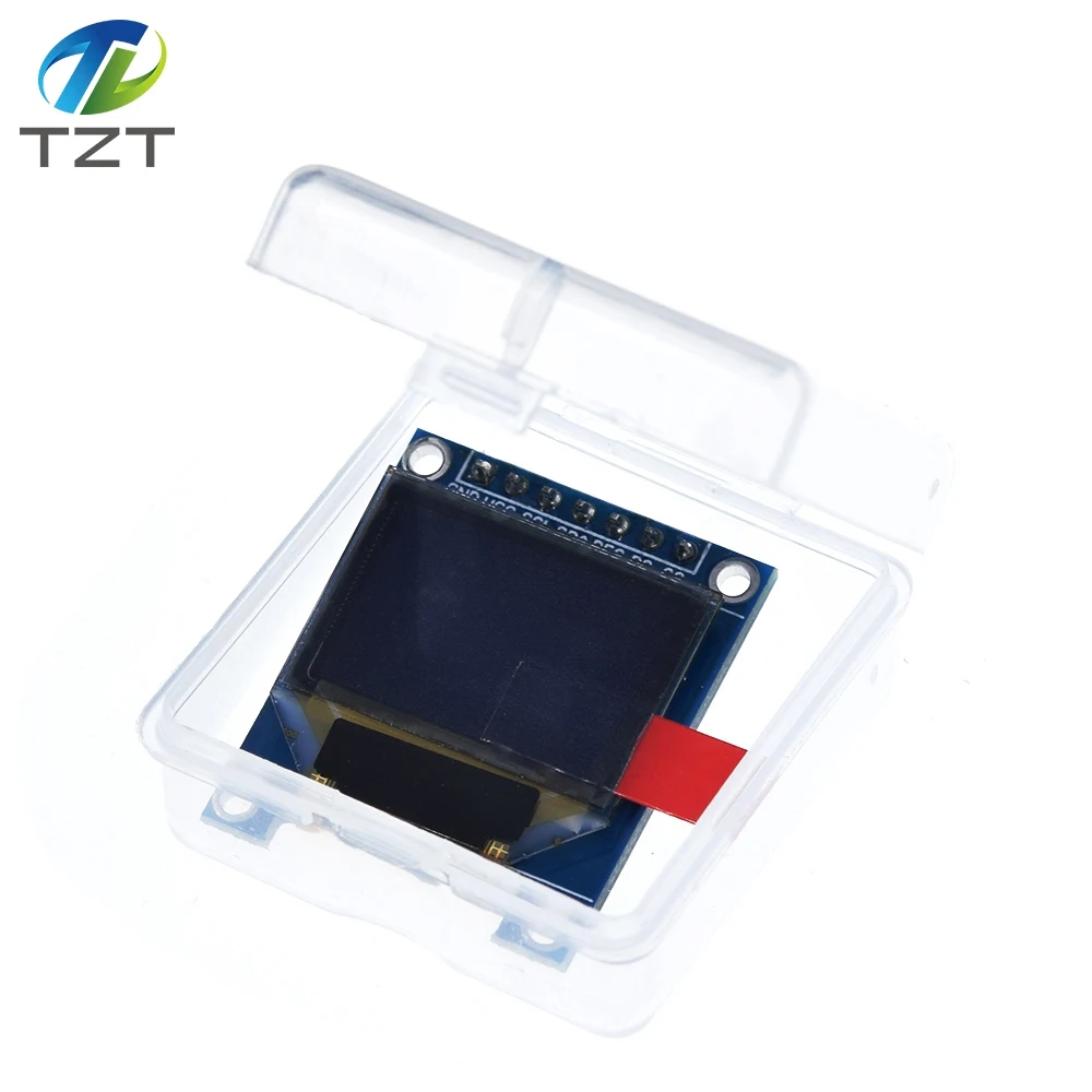 Полноцветный OLED дисплей TZT 0 95 дюйма с разрешением 96x64 SPI параллельным интерфейсом