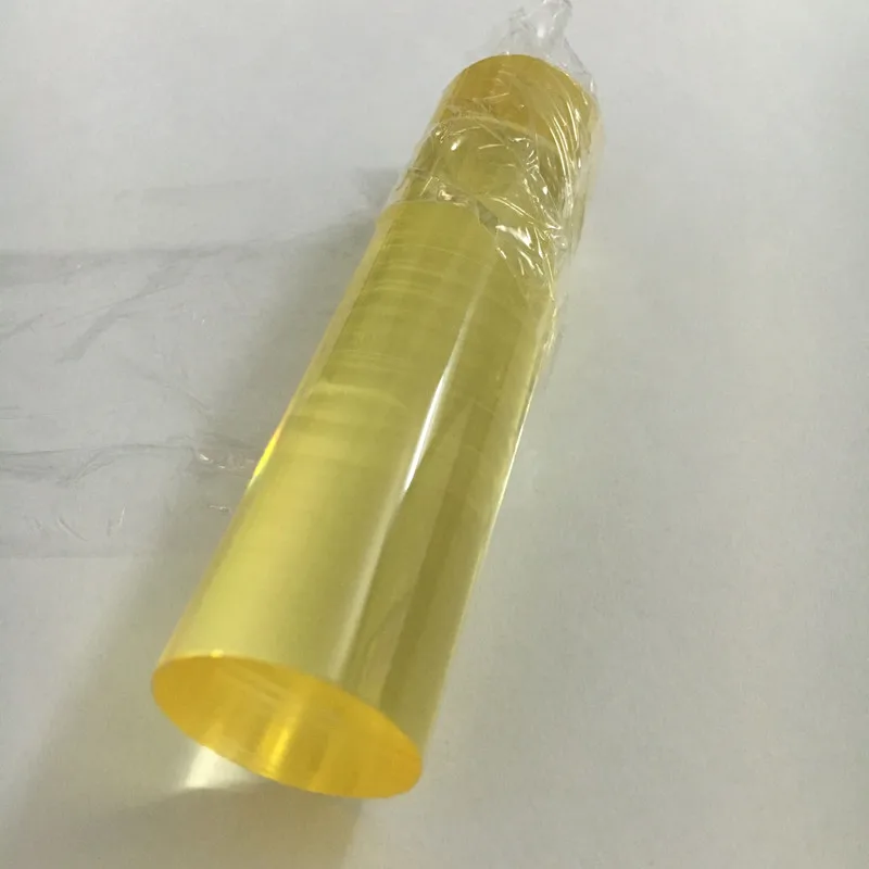 16 шт. акриловые Пузырьковые стержни OD25x1000mm PMMA круглые стержни для занавесок для душа используется для светодиодный Декор акриловый светильник стержни машины - Цвет: Clear Yellow
