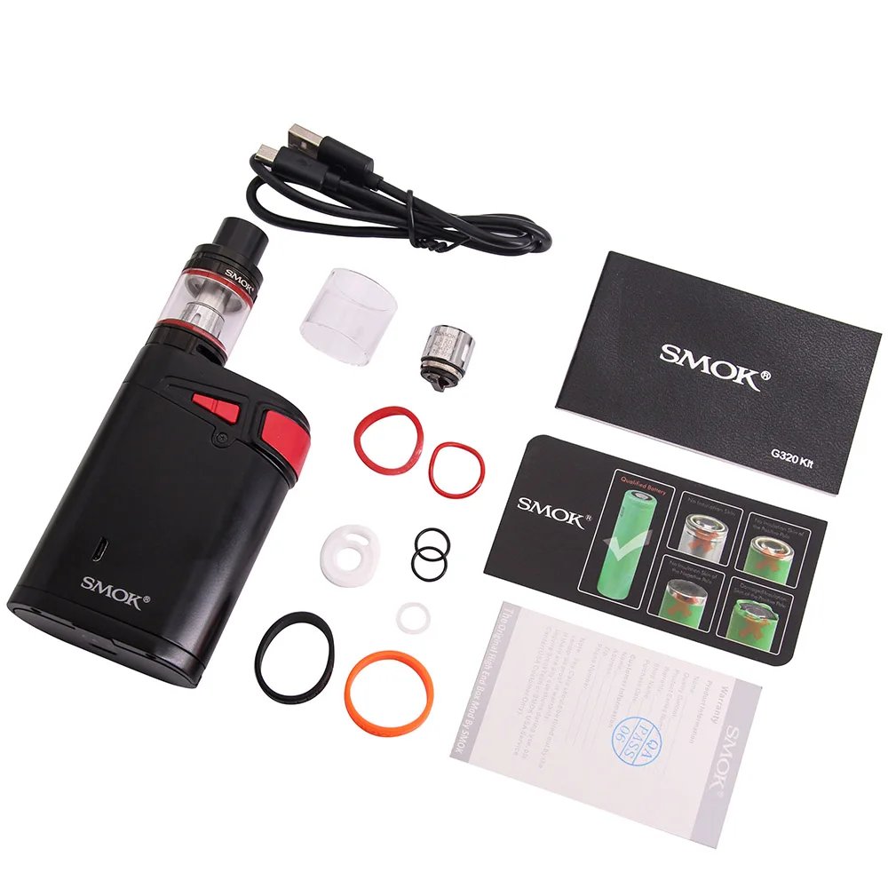 SMOK Marshal G320 Огромный мощный бокс мод 320 Вт с 5 мл TFV8 Большой Детский Танк вейп