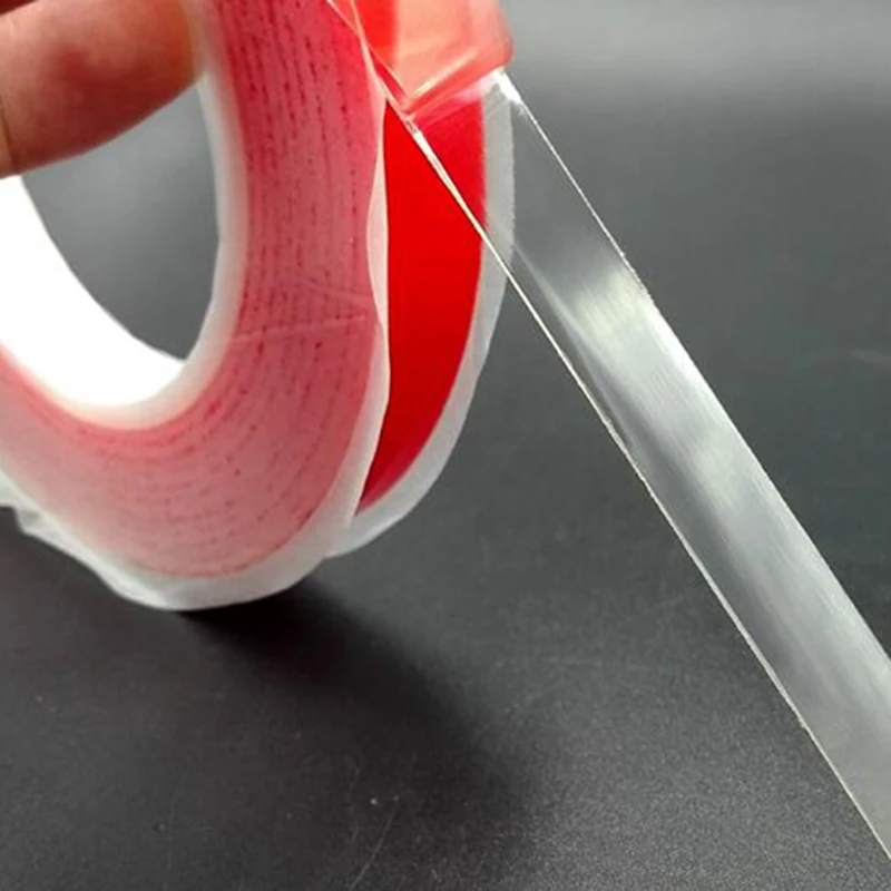 Автомобильные наклейки 10 мм Двухсторонняя клейкая лента прозрачная для