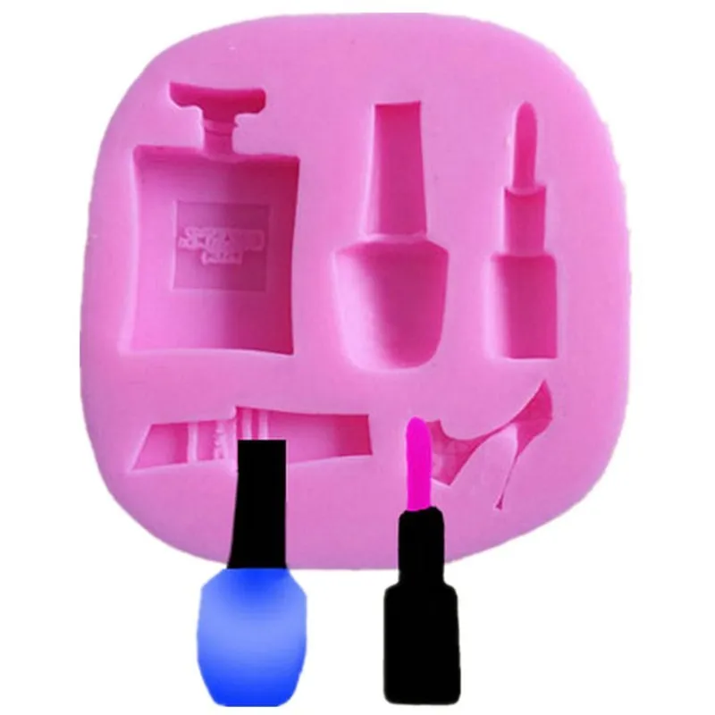 

Lipstick high heel silicone fondant cake mold baking mold fondant lace