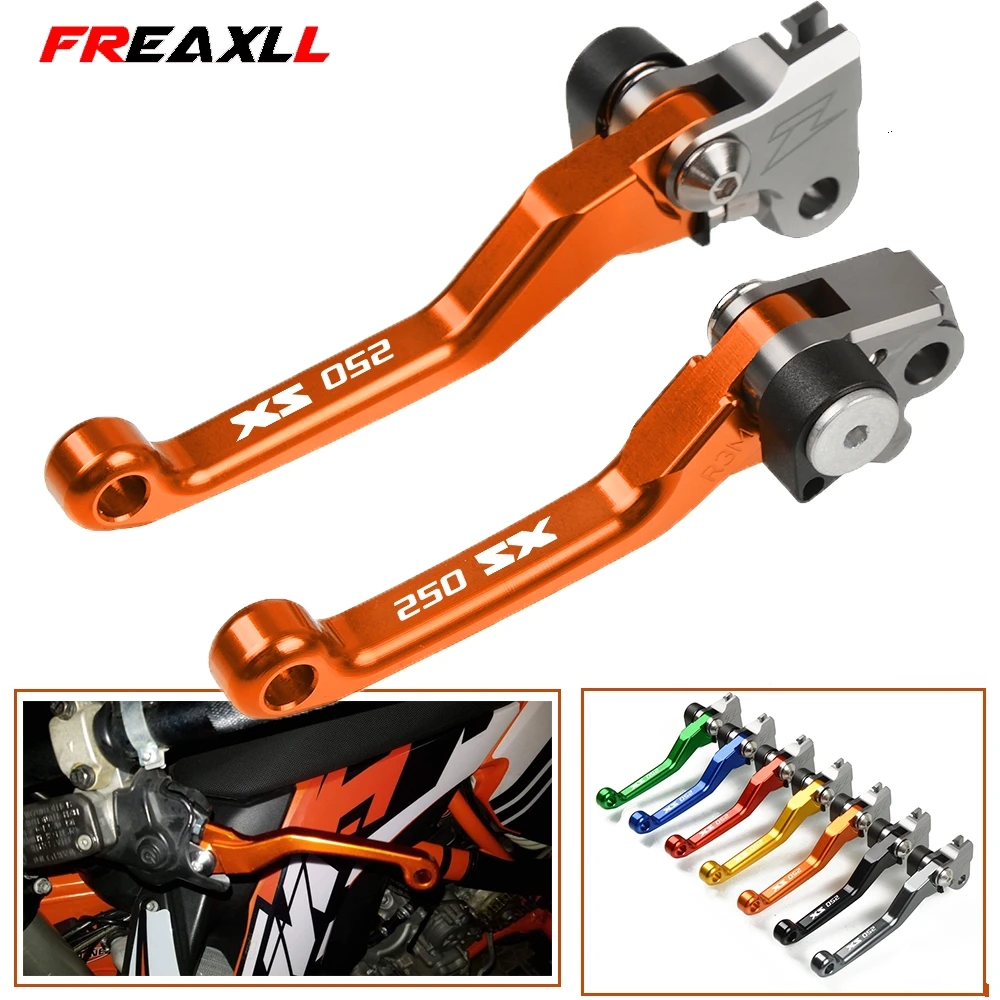 Motocross CNC Aluminum Dirt Bike Pit bike Pivot Handle Lever Brake Clutch Levers For 250SX 2005 2006-2013 2007 2008 2009 | Автомобили и