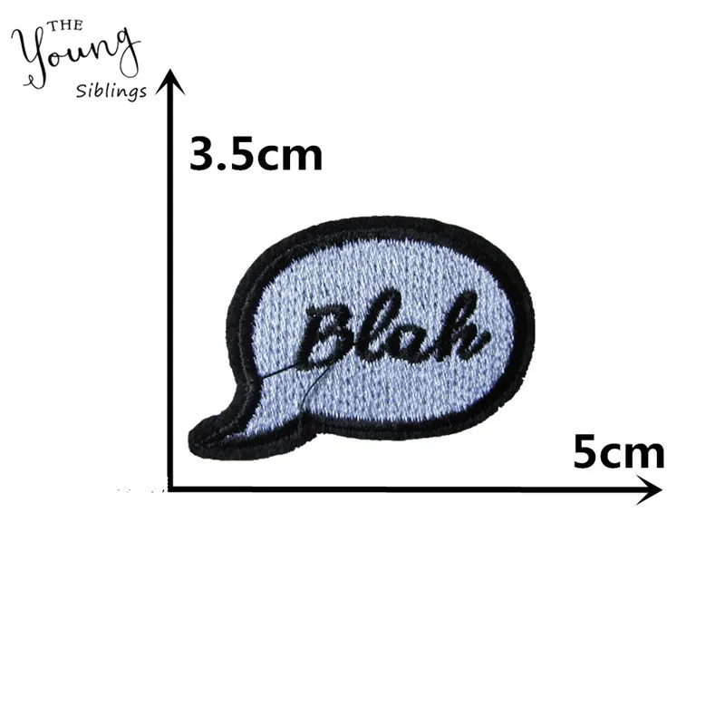 

1pcs sell Fashion style Hot melt adhesive Applique Embroidery Patch DIY Badges Clothing Accessories Iron on patch C2319-C5146