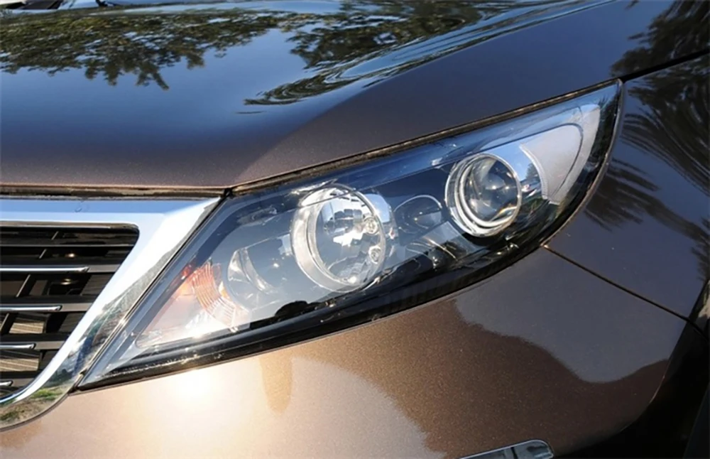 Автомобильная фара для Kia Sportage R 2009 2010 2011 2012 автомобильная сменная крышка