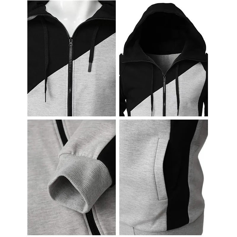 

2021 Men's Sports New Products Men's Sportswear Male Jogger Suit Fashion Men Autumn Winter Suit Red Hoodie