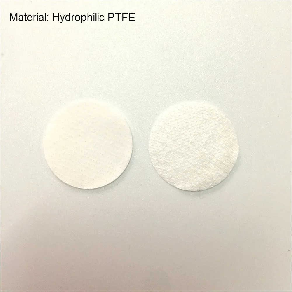 Микропористый мембранный фильтр PTFE диаметр 13 мм 25 гидрофильный микрофильтрующие