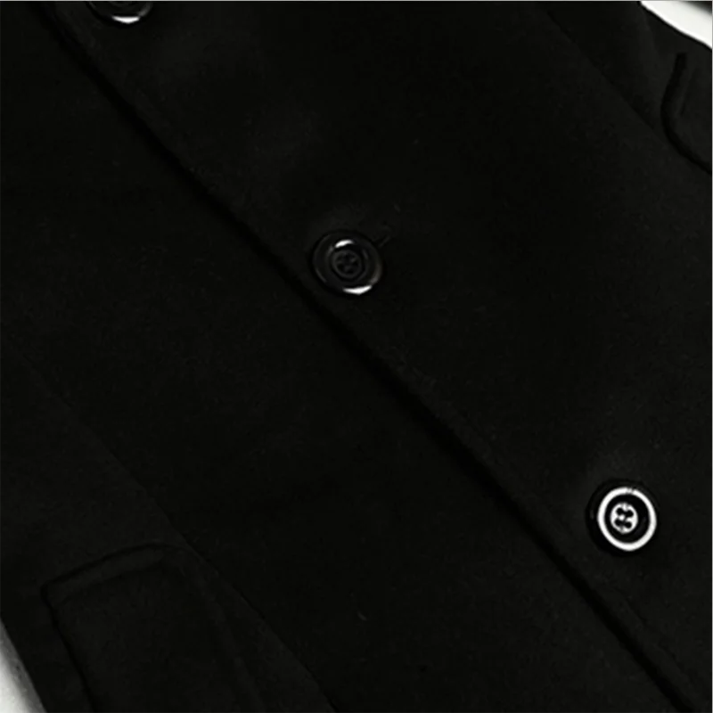 2022 женское длинное шерстяное пальто зимнее Новое однобортное ветровка верхняя