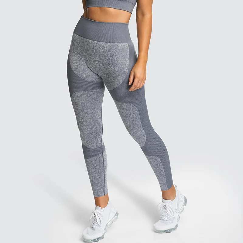 

Energy Seamless Patchwork Women Fitness Push Up Leggings High Waist Activewear Elastic Workout Sports Pants Yoga Sport Leggings