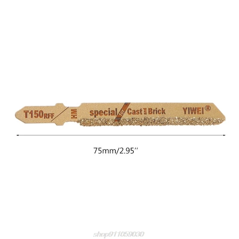 

3pcs 3" T150 Carbide Grain 50 Grit T-Shank Jigsaw Blades Ceramic Tile Cutting Tool New D11 20 Dropshipping