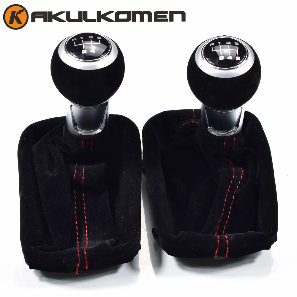 2019 высокое качество 5/6 Скорость Полная черная красная ручка переключения передач