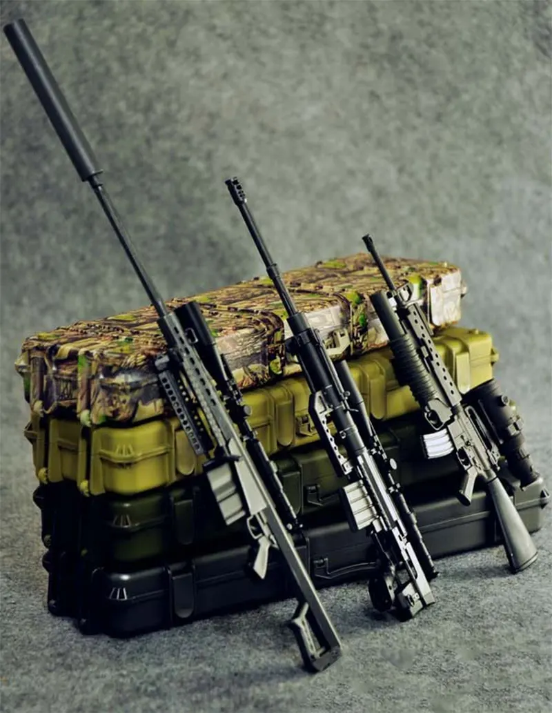 1/6 весы моделирование пластик оружие чехол статического солдат коробка модели