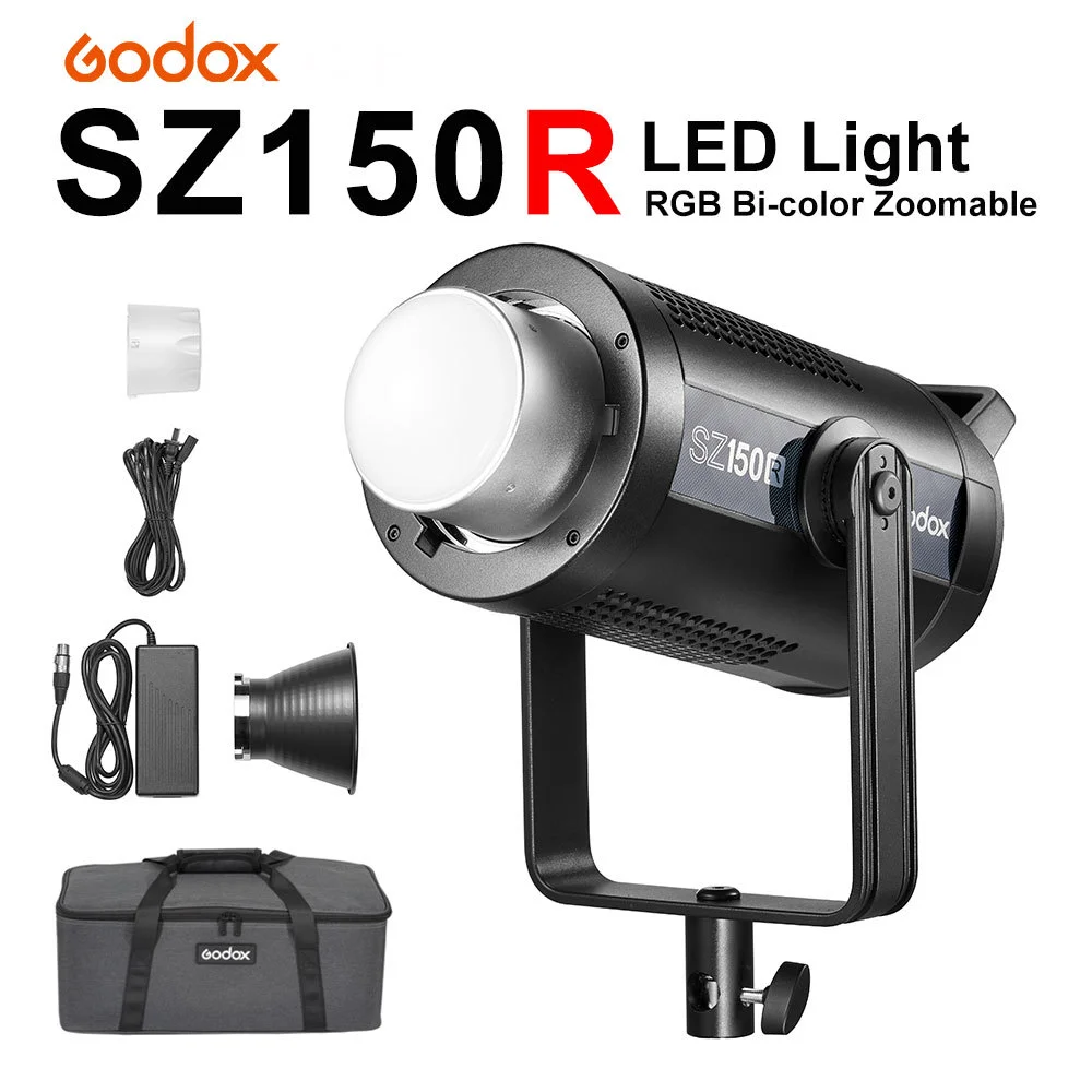 Godox SZ150R 150 Вт RGB светодиодный видео светильник Bowens Mount 2 4G Беспроводной X Системы для
