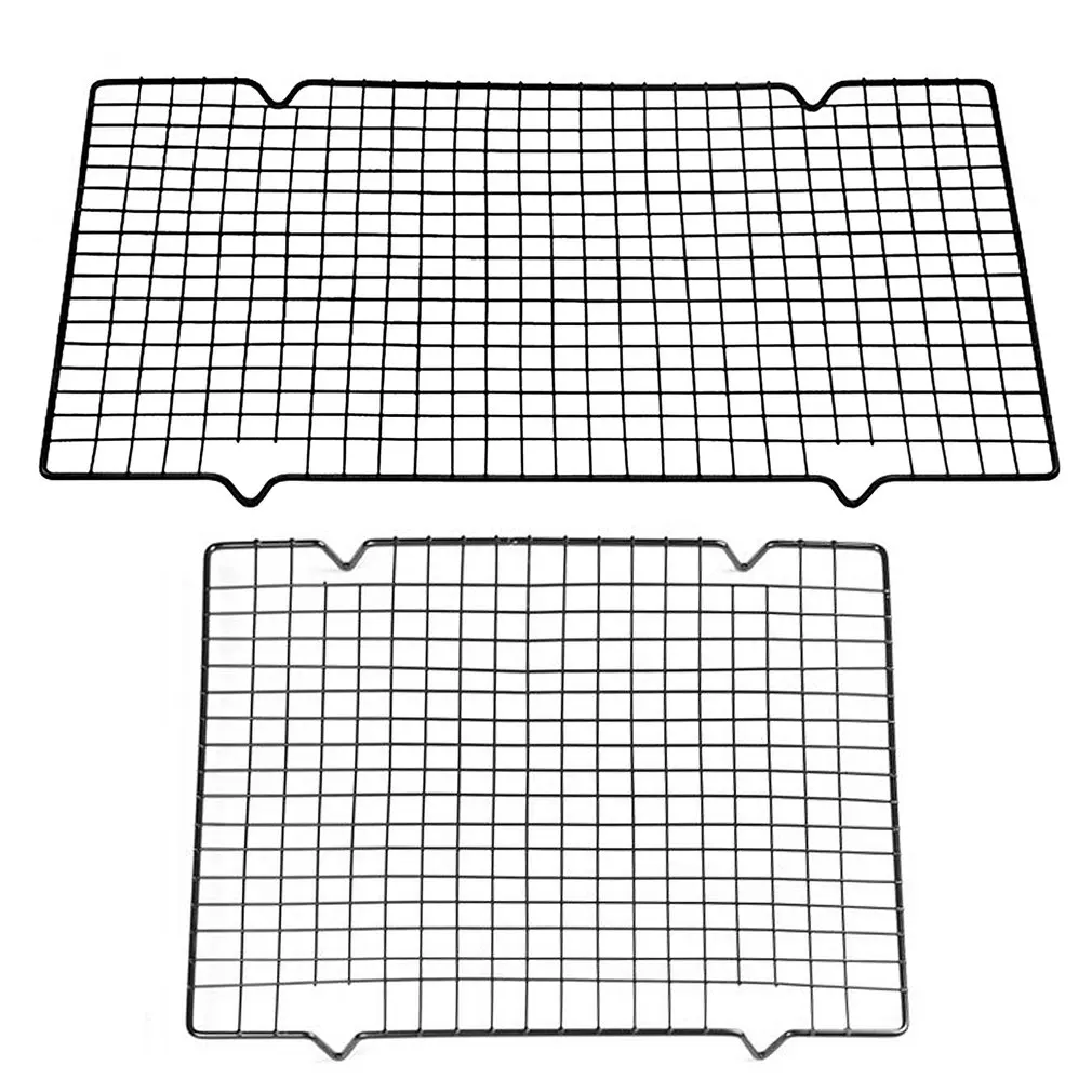 Nonstick Metal Cake Cooling Grid Rack Net Cookies Biscuits Bread Muffins Drying Stand Holder Kitchen Baking Tray Tools | Дом и сад