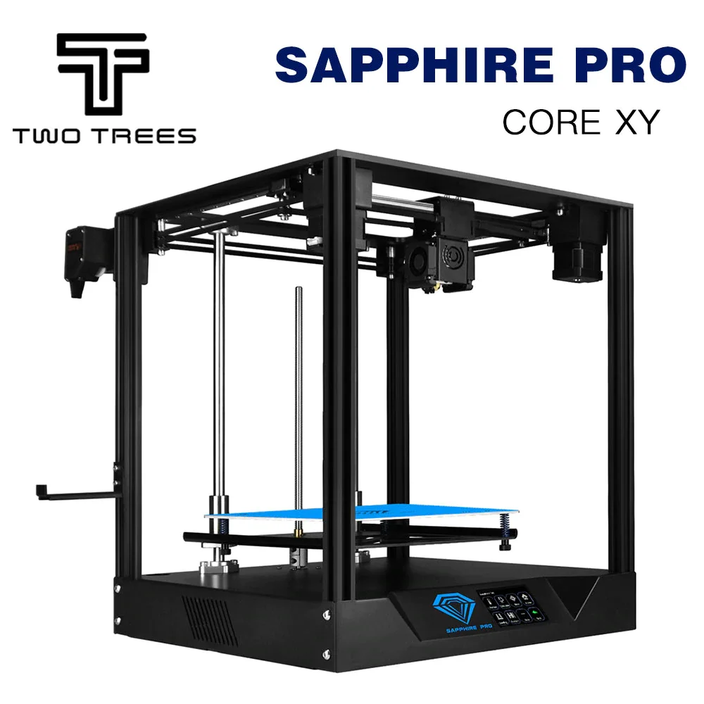 3D принтер Twotrees Corexy Sapphire Y Pro с Экструдером BMG Полноцветный сенсорный экран функция