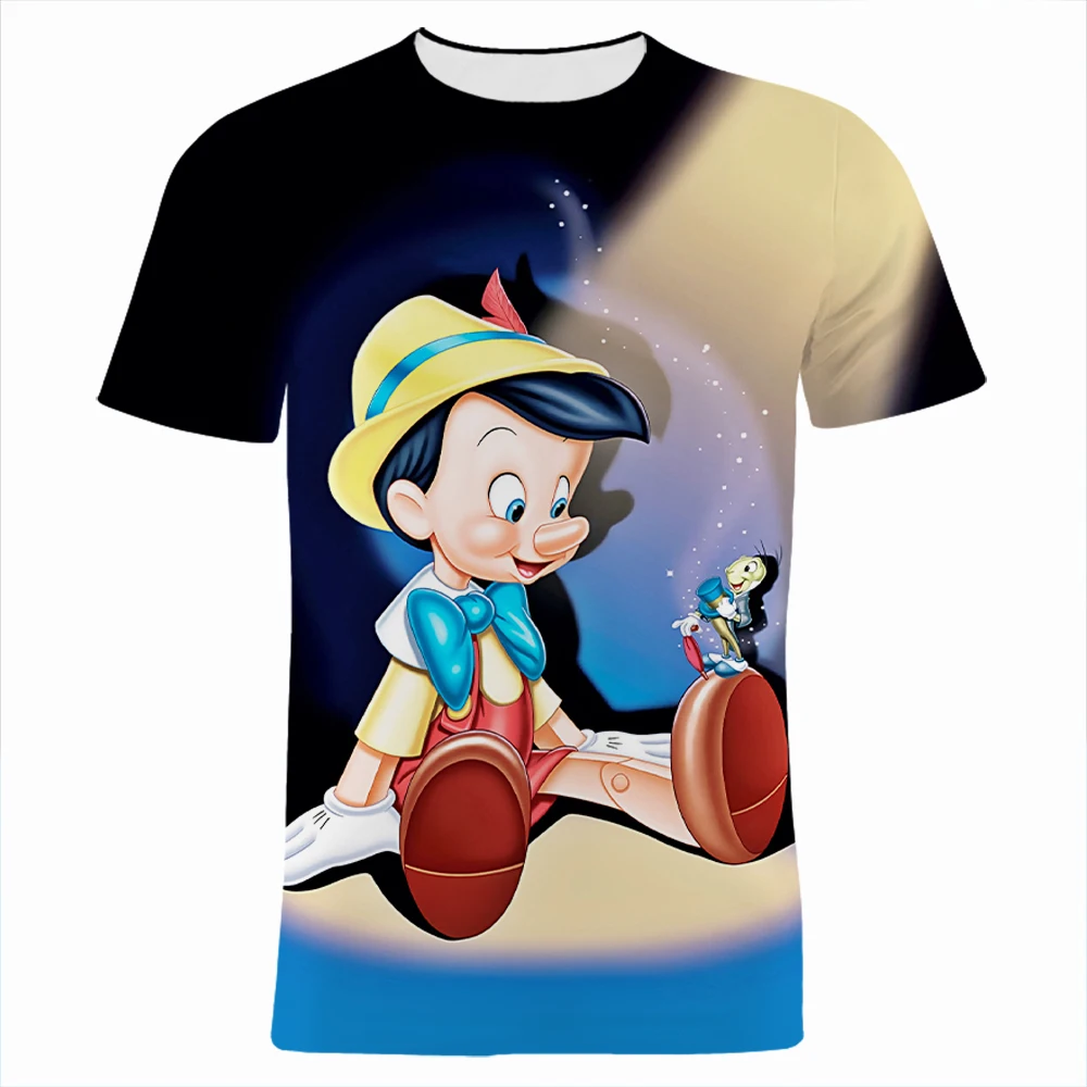 Летняя одежда для мальчиков и девочек с 3D-принтом |