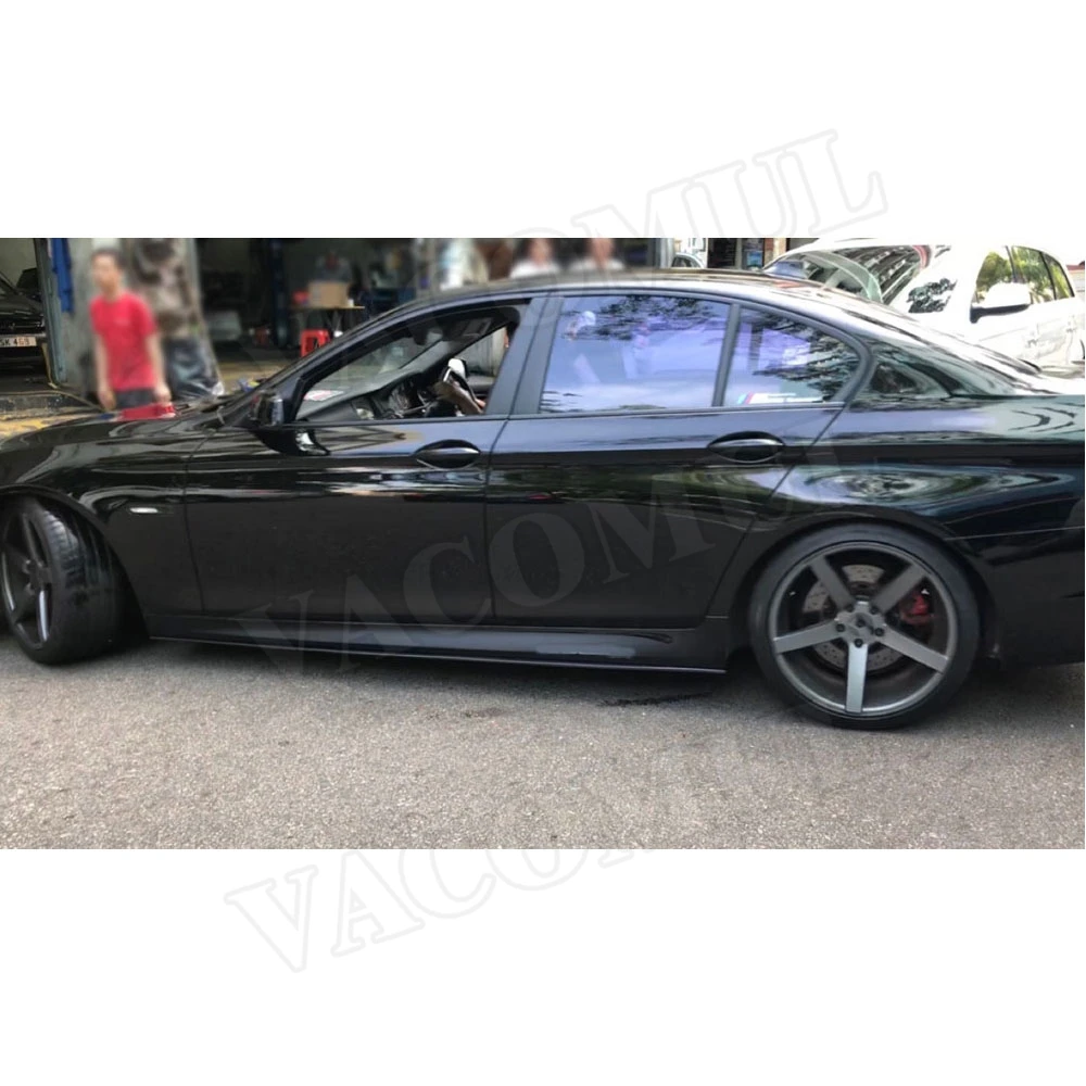 Боковые юбки из углеродного волокна фартуки для губ BMW 5 серии F10 M5 седан 2012 - 2017
