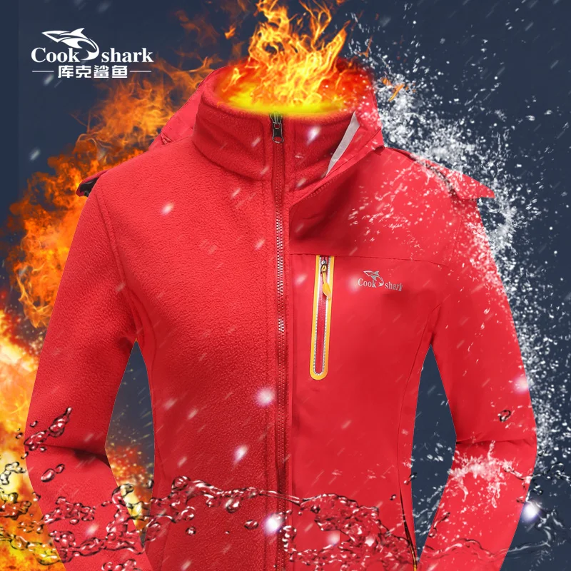 Cook Shark 2020 осенняя и зимняя новая модная повседневная женская куртка Корейская