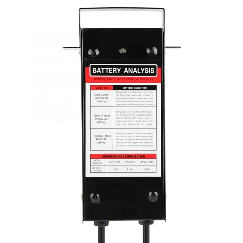 12 В Автомобильный цифровой тестер заряда батареи нагрузки вольт система зарядки
