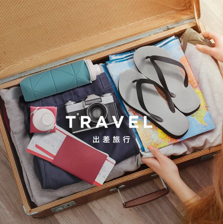 

600ml Folding Cup Food Grade Silicone Cup, Travel Cup, Mini Portable Cup, Outdoor Cup, Compression Cup