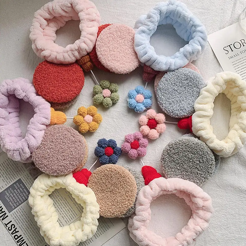 Женская резинка для волос с милыми мультяшными Микки и цветами очень милая