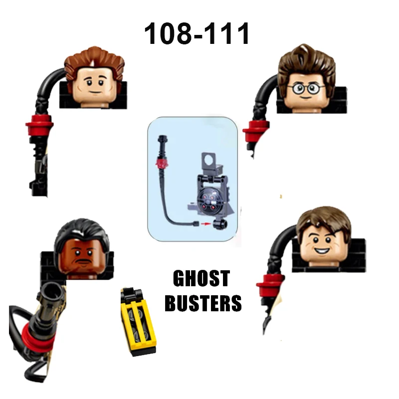 

Movie Ghostbusters Kids Toys One Set/4Pcs Space Fastic Bricks Building Blocks Action Educational Toys for children XH108-111