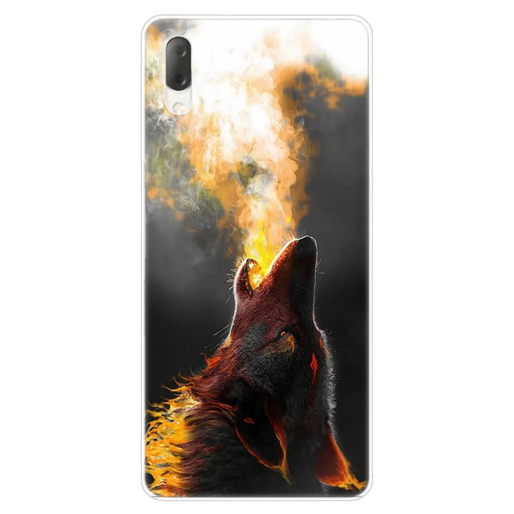 007 Животных "Волк" модная жесткий чехол для Sony Xperia L1 L2 L3 X XA XA1 XA2 XA3 ультра 10 плюс E5 XZ XZ1 XZ2 компактный XZ3 XZ5 2 20 крышка - Цвет: 007