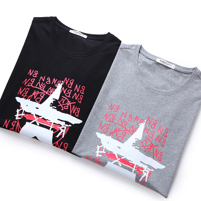 

Men Tee Shirt Star Print 2021 Extra Large Loose Round Neck Short Sleeve T-shirt Plus Round Neck Summer Clothes#6118