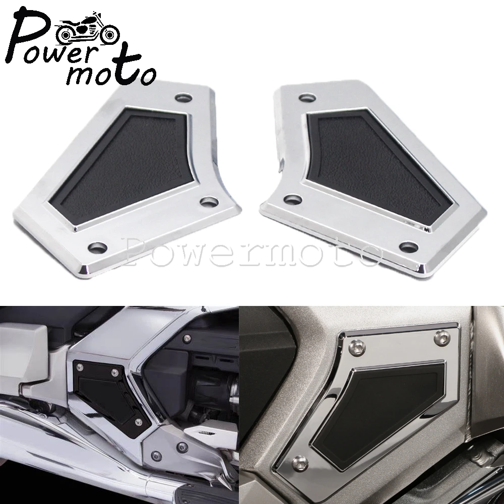 

Поворотные чехлы из АБС-пластика для мотоцикла, обтекатель для боковых рычагов, декоративная рамка для Honda Goldwing GL1800 /1833 All Tour DCT подушка безоп...