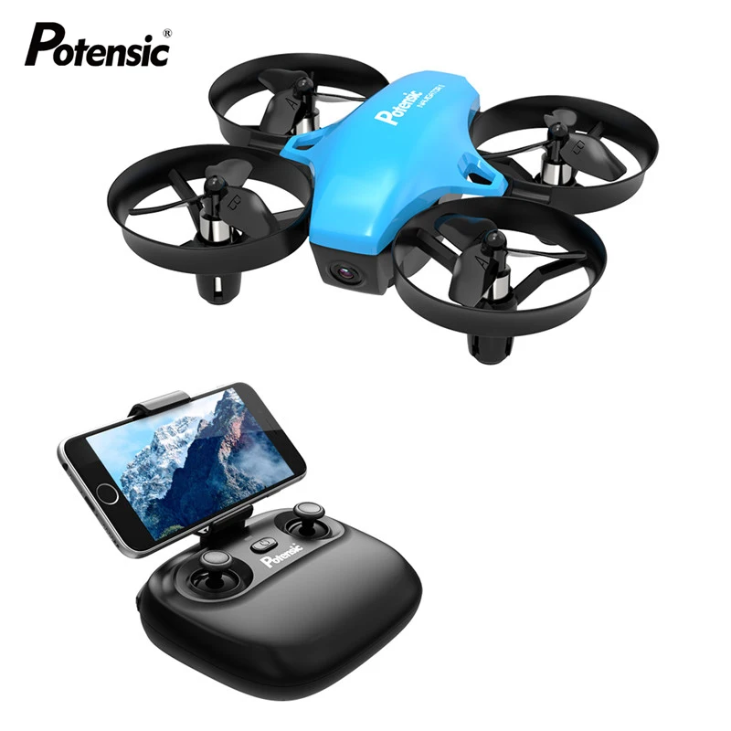 Potensic A20W 2 4G WiFi FPV телефон приложение управление мини Дрон с камерой дистанционное