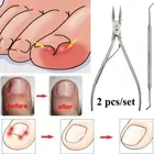 Для вросших ногтей, педикюра инструмент для ухода за ногами коррекция ногтей кусачки резаки для ортопедической омертвевшей кожи подиатрии