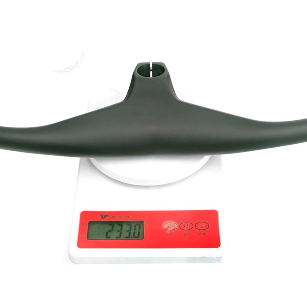 Full Carbon MTB Bicycle Handlebar + Stem Integrated Mountain bike 600/700/780/800*70-100mm 17 Degree Flat Bar | Спорт и развлечения