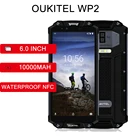 10000 мАч OUKITEL WP2 4G водонепроницаемый 6,0 дюймов смартфон 2160x1080 ips Восьмиядерный 4 Гб ram 64 Гб rom 16 МП Camrea gps NFC телефон